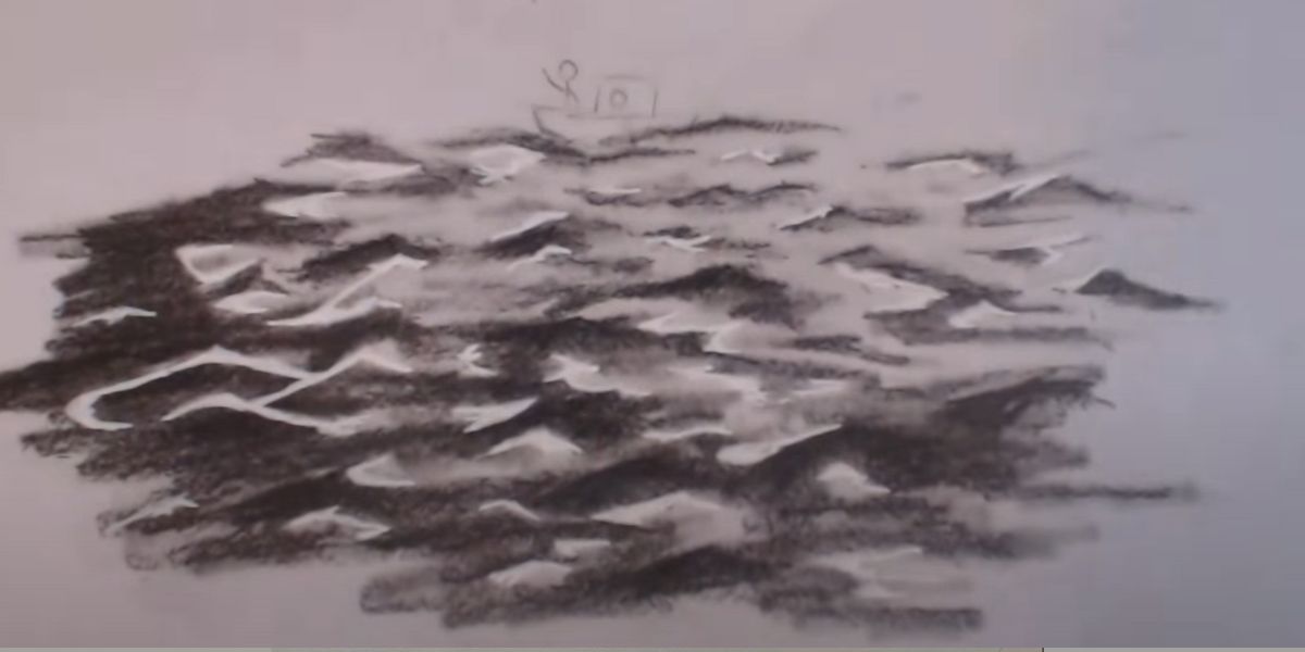 Boat easy charcoal sketch  Charcoal art, Charcoal sketch, Easy charcoal  drawings