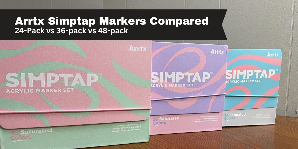 Simptap acrylic marker sets compared