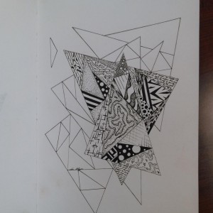 Book Drawing 7: Triangles   